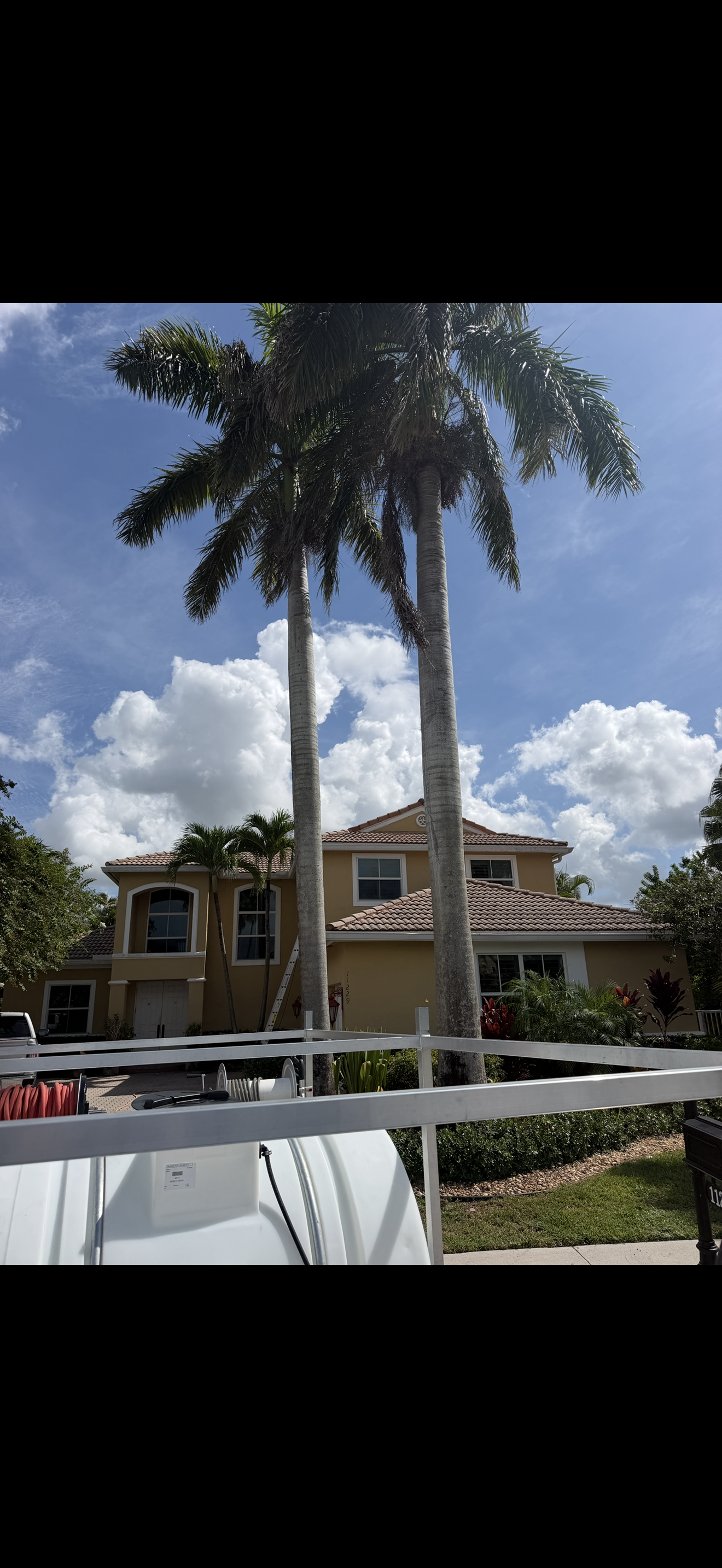 Twins Truck on Site — Large Estate Job