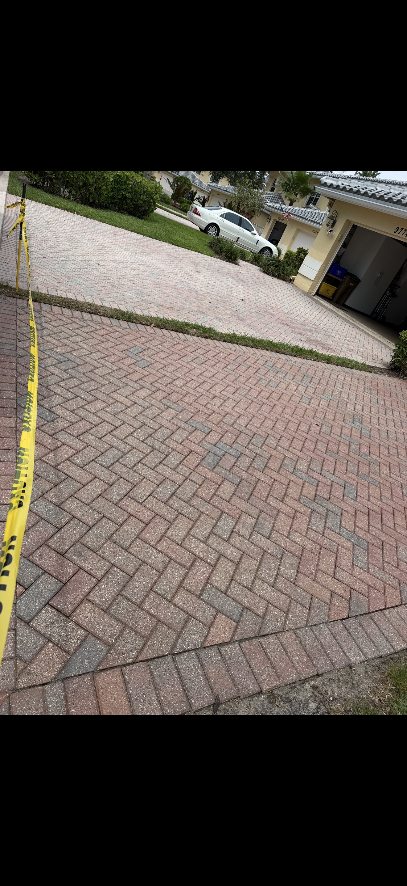 Paver Sealing — Wet Look Finish